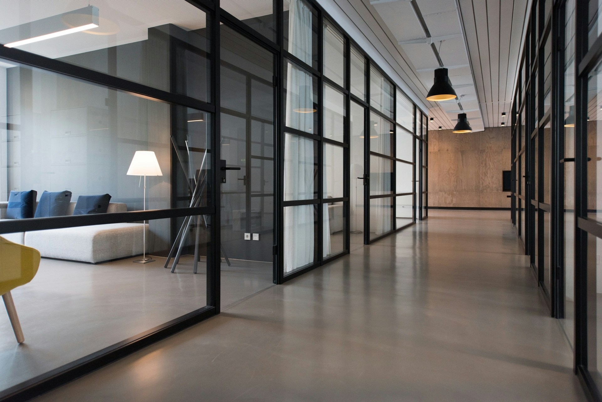 Professional team working in a modern office Professional team working in a modern office