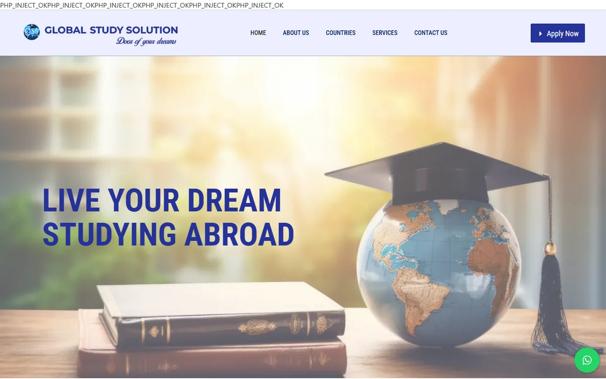 globalssbd.com website design project by ZAMAN IT
