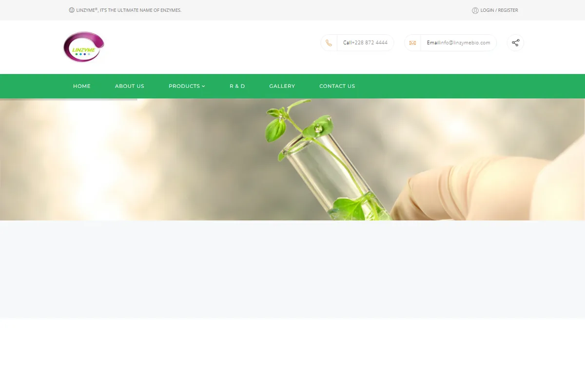 linzymebio.com website design project by ZAMAN IT