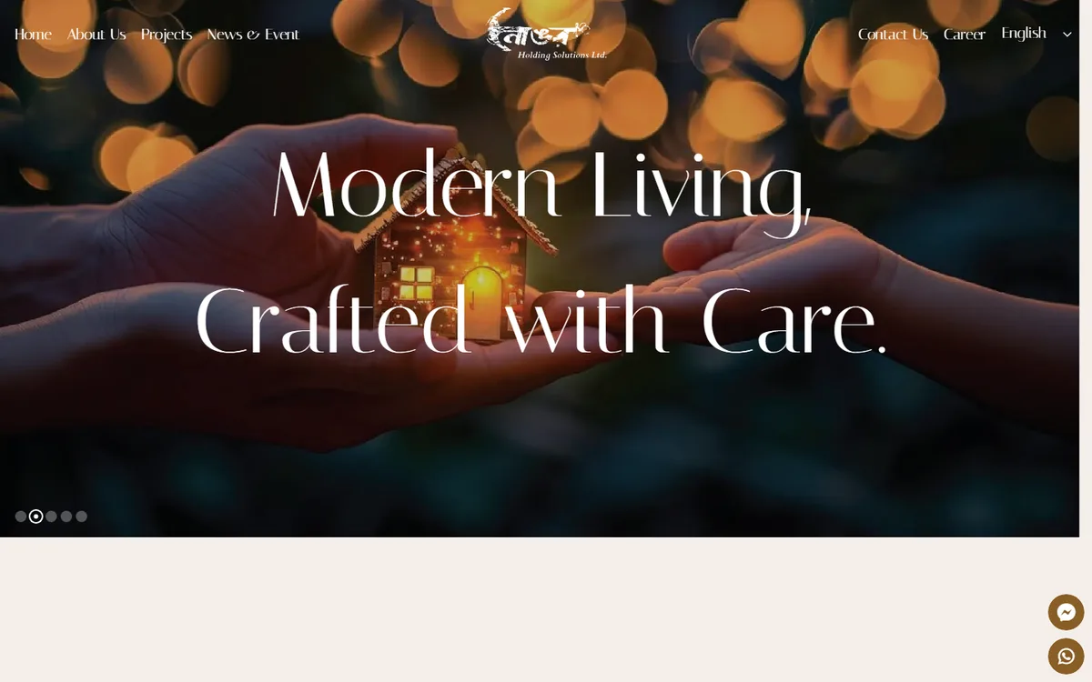 nongorbd.net website design project by ZAMAN IT
