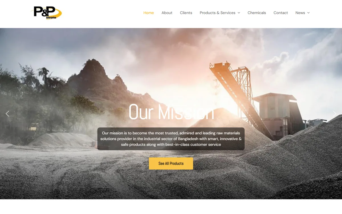 ppacl.com website design project by ZAMAN IT