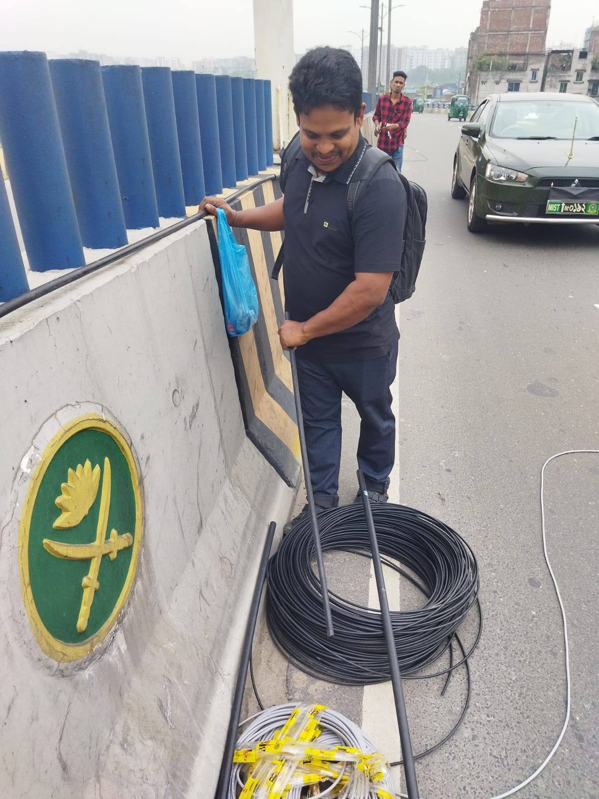 CCTV camera installation service in Dhaka by ZAMAN IT with professional security camera setup