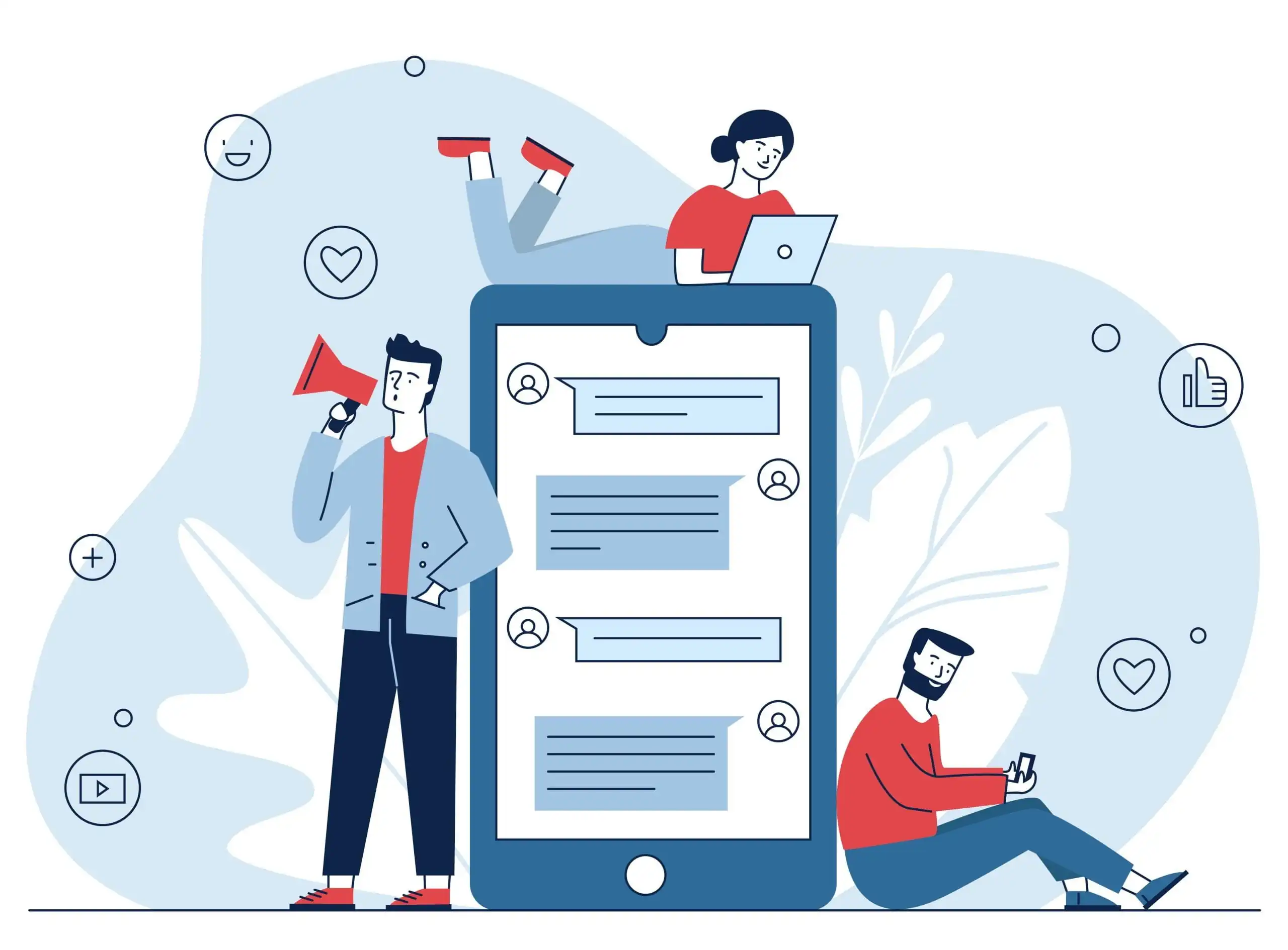 Social media marketing