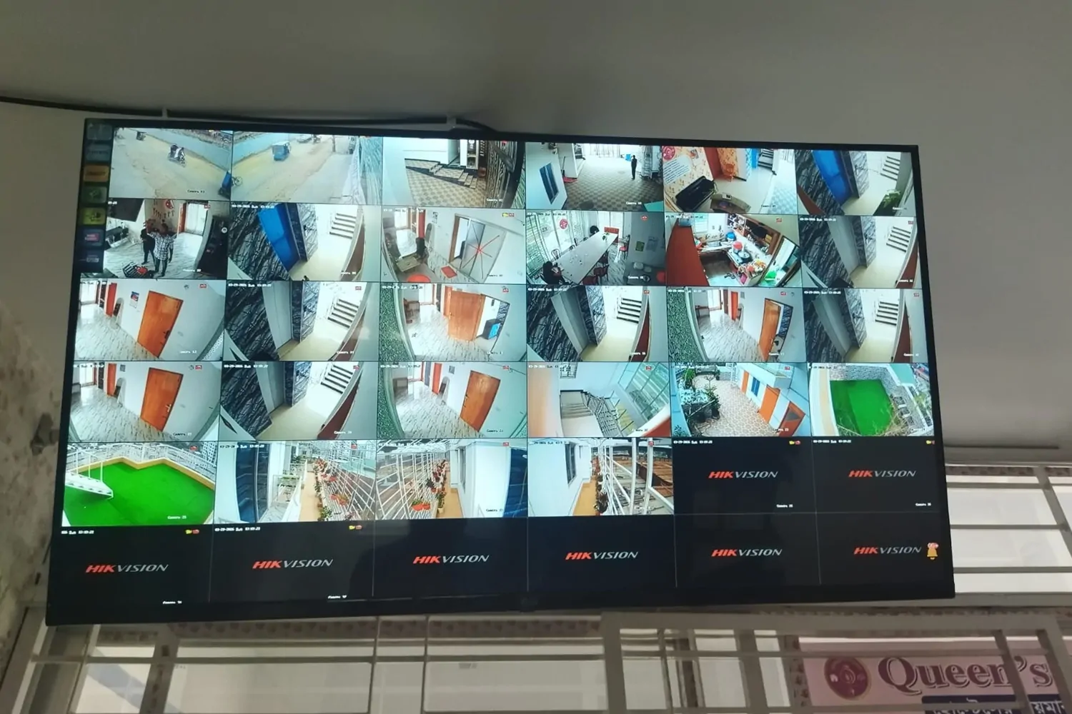 CCTV camera installation and monitoring setup completed at Baridhara DOHS by ZAMAN IT