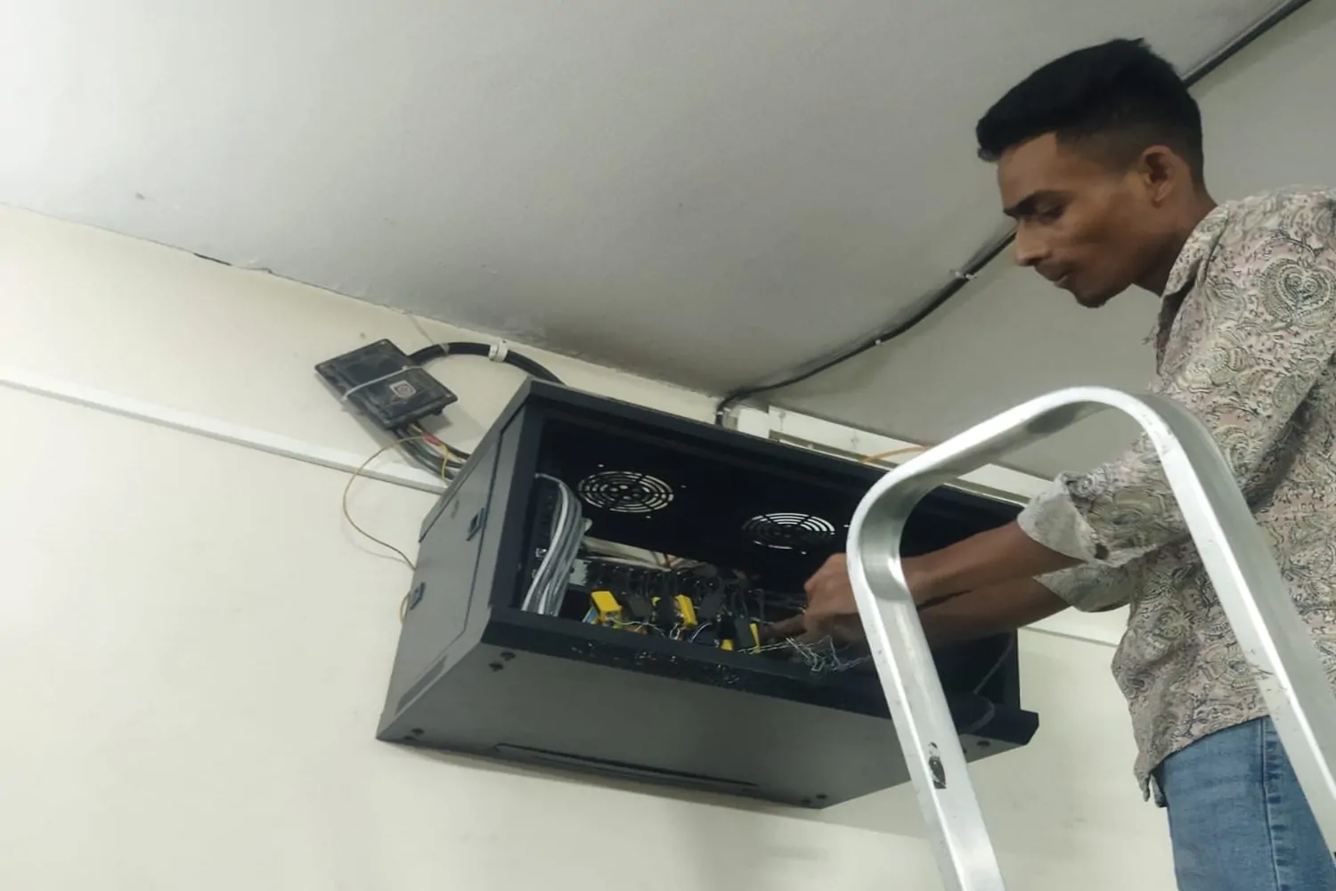 Security Camera Installation.