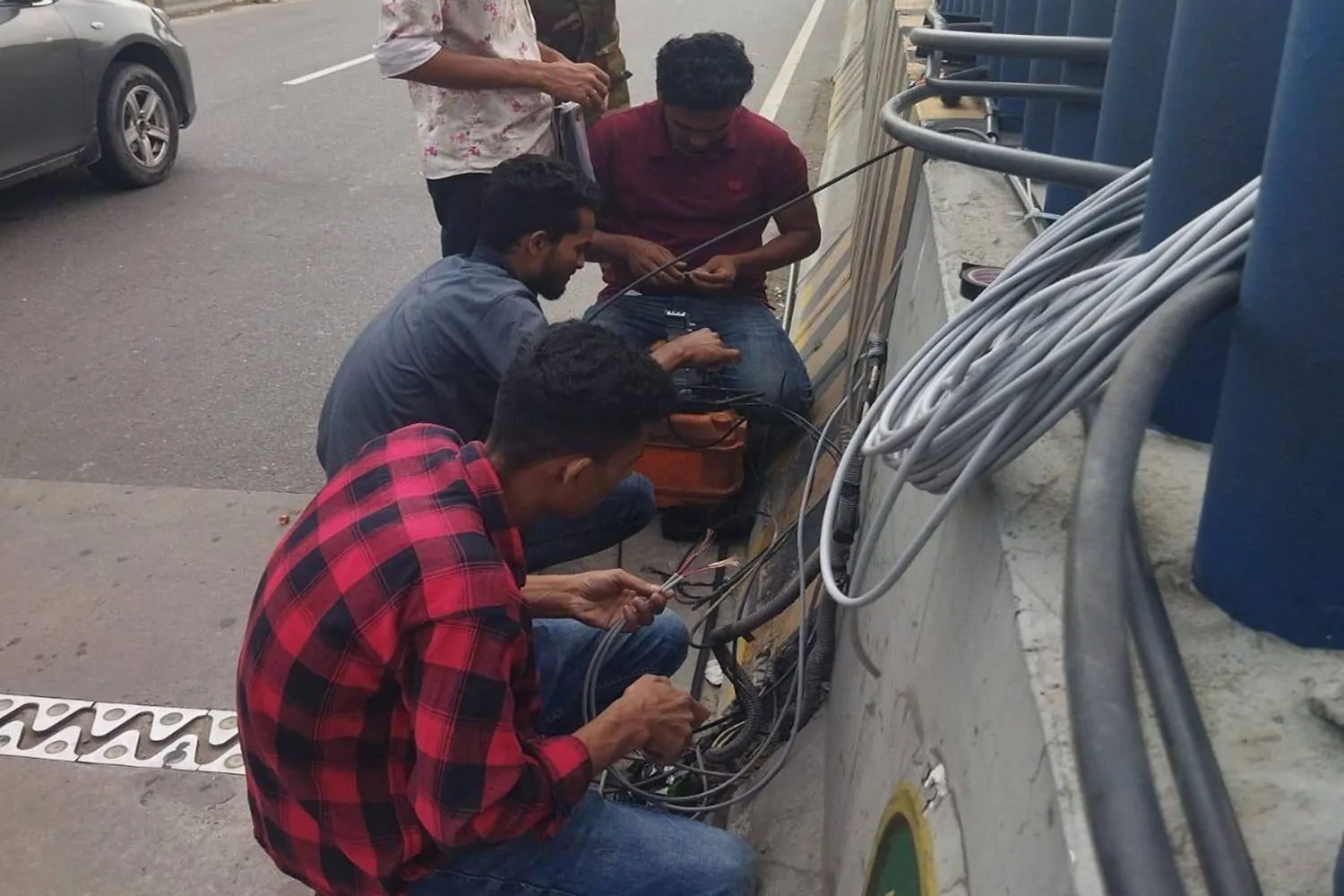 Kalshi Flyover cctv Camera installation